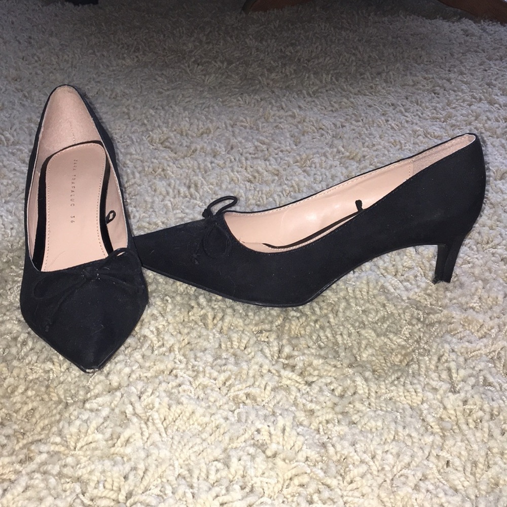 Zara kitten heels